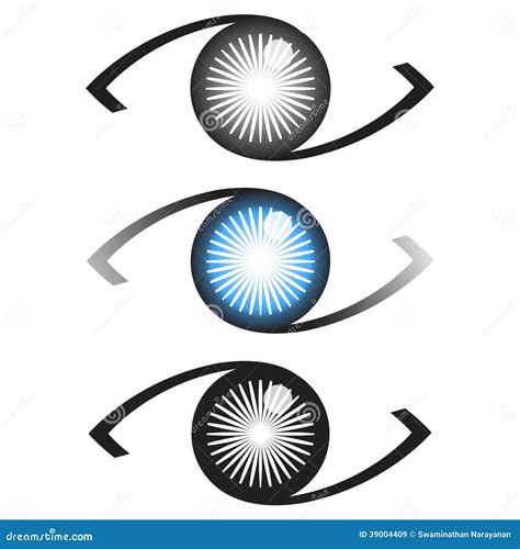 Eye Logo Stock Vector Illustration Of Brown Color Icon 39004409