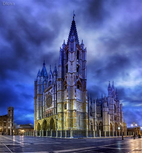 Es Mi Tierra — Leon Cathedral Castile And Leon Spain Via