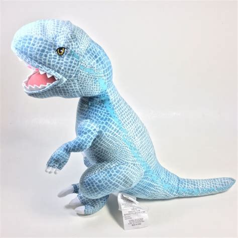 Jurassic World Fallen Kingdom T Rex Cuddle Pillow Plush Dinosaur Big Time Blue Ebay