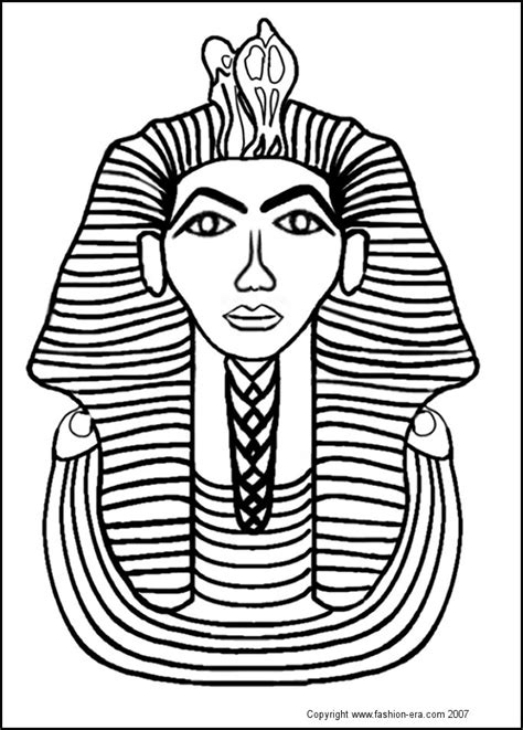 Pharaoh Coloring Pages Coloring Home
