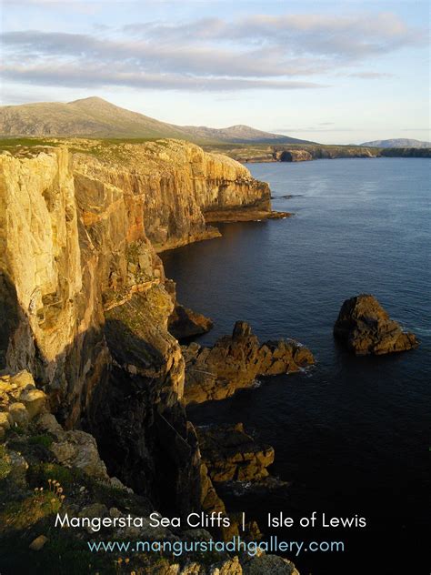 Sea Cliffs At Mangersta Isle Of Lewis Outer Hebrides Scotland