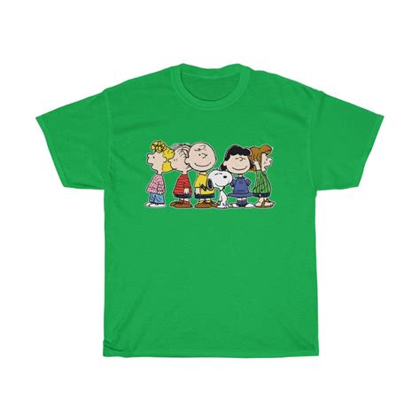 Peanuts The Peanuts Gang Ensemble T Shirt Etsy