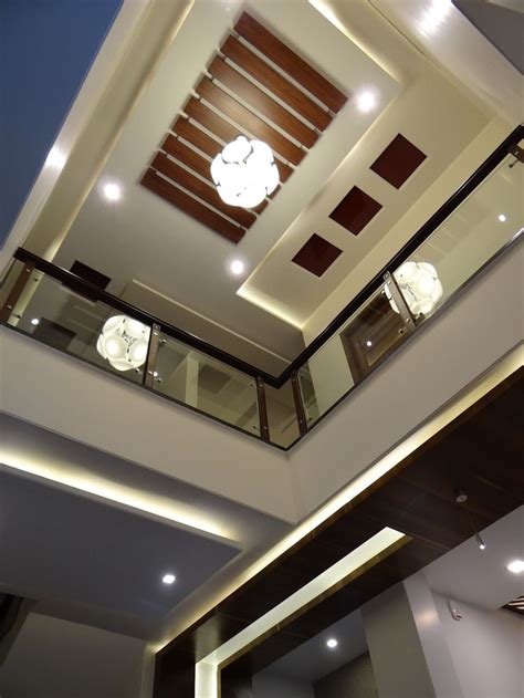 Double Height Lobby Ceiling Homify Ceiling Design Pop Ceiling