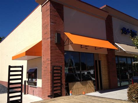 Dunkin Donuts Awnings Installed In Harrisburg Pa Kreiders Canvas
