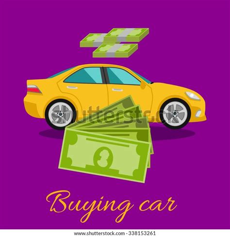 Buying Car Concept Stock Vector Royalty Free 338153261 Shutterstock