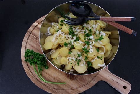 Salade de pommes de terre alsacienne Casserole Chocolat