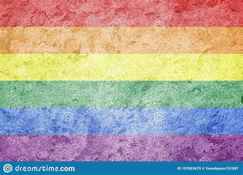 Gay Pride Abstract Banner Lgbtqia Rainbow Heart Royalty Free Stock