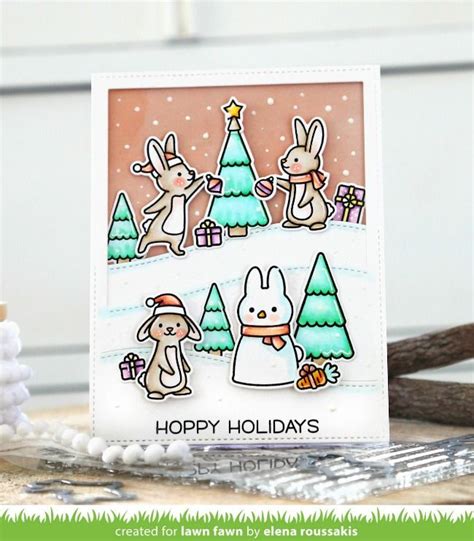 Snow Bunnies An Exclusive New Set For Simon Says Stamps Stamptember