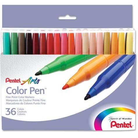 Pentel Color Pen Set Of 36
