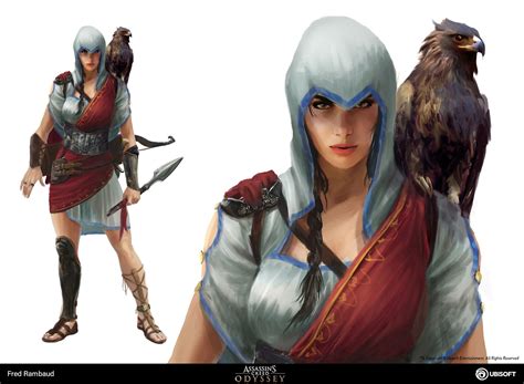 Artstation Kassandra Assassin S Creed Odyssey Concept Art Fred My Xxx