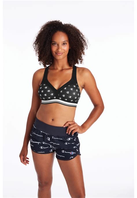 the curvy print sports bra swimsuits for all