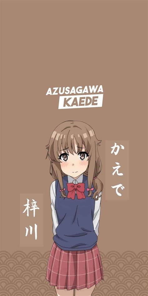 Azusagawa Kaede Seishun Buta Yarou Wa Bunny Girl Senpai No Yume Wo