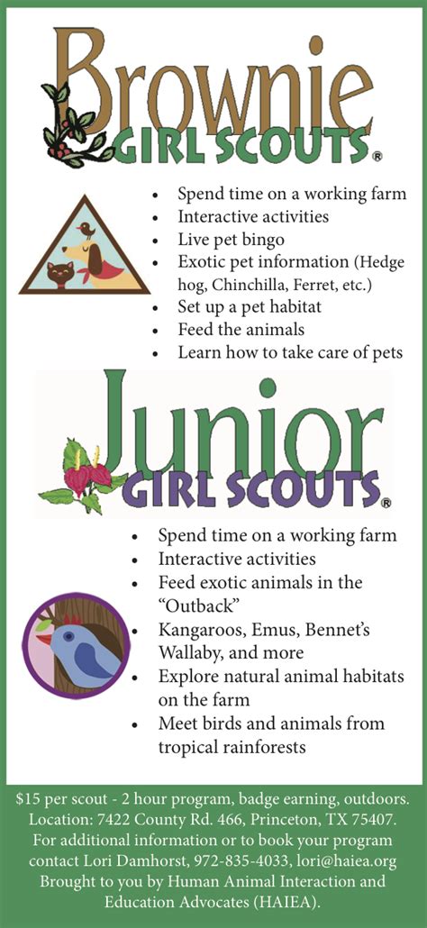 Use pet bingo for daily math practice in class or as homework. Girl Scout Badges - H.A.I.E.A.