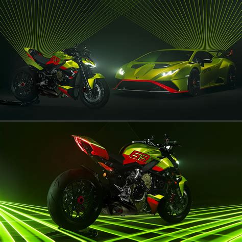 Limited Edition Ducati Streetfighter V4 Lamborghini Debuts Modeled