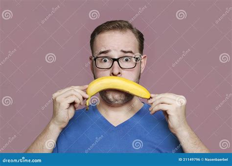 I Hate Bananas Stock Photo Image Of Health Hungry Expression 21149796