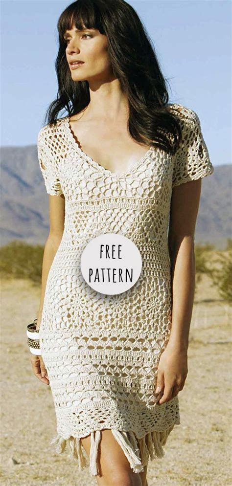 Free shipping on qualifying offers. Crochet Summer Dress Free Pattern | Crochet summer dresses ...