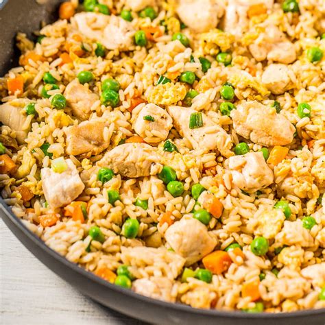 Oct 09, 2019 · with seasoned chicken, vegetables, fluffy egg and pops of salty bacon, this fried rice recipe is one that's worthy of serving as a meal instead of as a fried rice side dish. Chicken Fried Rice Recipe - Jamaican Medium Recipes
