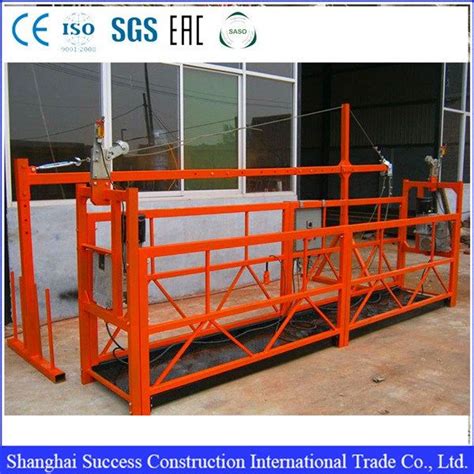 High Standard Zlp630 Suspended Aerial Working Platform Gondola Swing