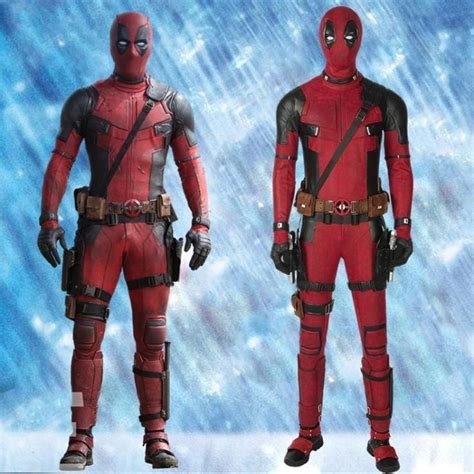 Marvel Comics Deadpool 2 Wade Wilson Cosplay Costume Version C For