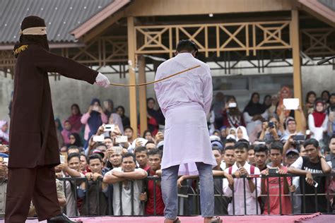 2 men in indonesia s aceh province face caning for gay sex