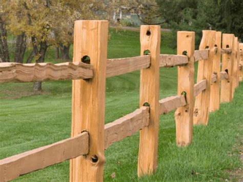 Types Of Rail Fences Lawnstarter