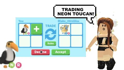 What Do Ppl Trade For A Neon Toucan😱 🌈 Youtube