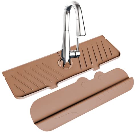 Chupcheek Silicone Sink Splash Guard Bundle 1 Front Splash Guard For