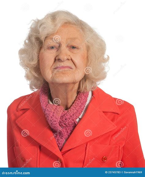 Portrait old lady stock image. Image of background, woman - 23745783