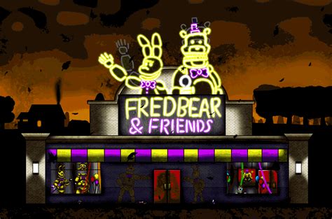 Fredbear And Friends Restaurant Outside View By Playstation Jedi On