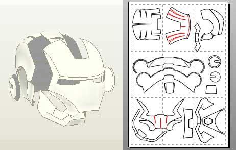 Rd has also made the suit out of foam. JFcustom's FOAM files | Iron man fan art, Iron man helmet ...