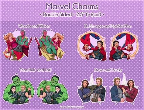 Marvel Charms Eventeny