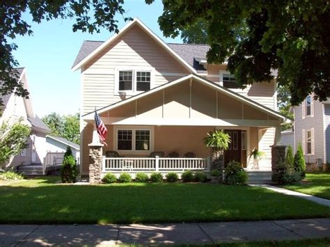 Konsep model rumah gaya amerika terbaru lebih mengutamakan pada kualitas dengan berbagai variasi desain yang digunakannya. Gambar Pemukiman Sebuah Desa Amerika Oleh Christie ...