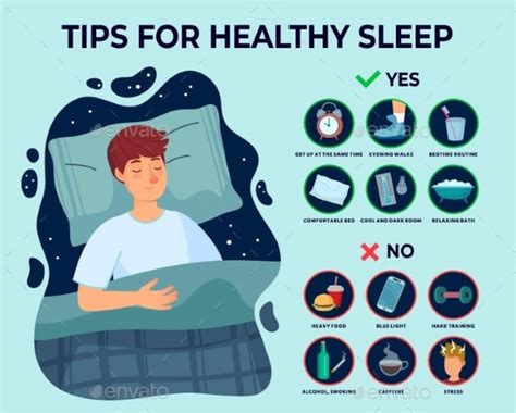 Healthy Sleep Tips Infographic By Tartila Graphicriver