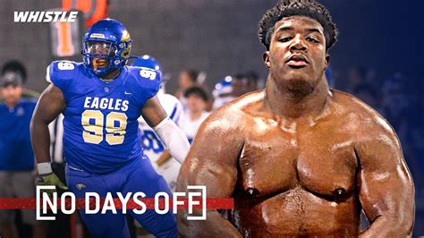 14 Year Old TOP Football Recruit Is A 290 Pound BEAST YouTube