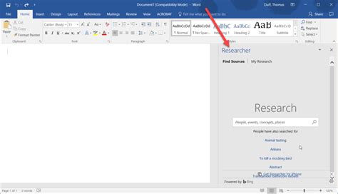 Making Research Easier In Word With Researcher One Minute Office Magic