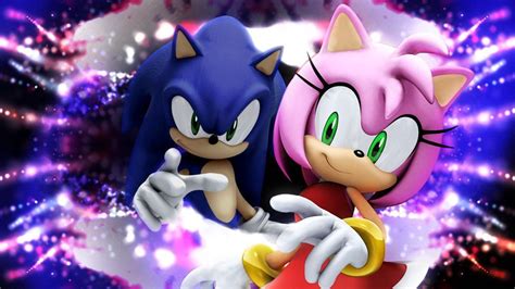 Sonic And Amy Wallpapers Wallpaper Cave