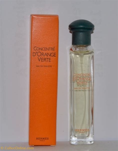 HermÈs Concentré Dorange Verte Parfums And Beauté Miniatures