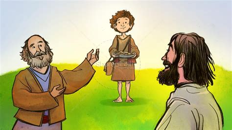 Jesus Feeds 5000 Kids Bible Story Sharefaith Media