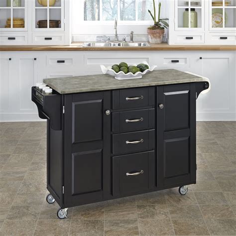 Pantries, carts and islands offer great ways to add storage and functionality to your kitchen. Home Styles Create-a- Kitchen Cart Kitchen Island with ...