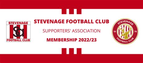 SA Membership Stevenage Football Club Supporters Association