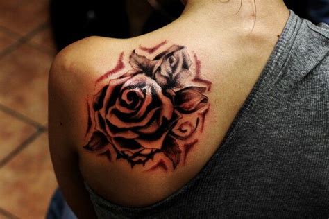 Rose Tat Flower Tattoo Foot Tattoos Dead Rose Tattoo