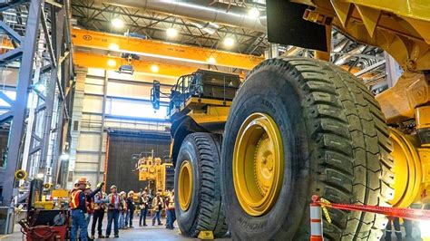 Cat Biggest Mining Trucks Production Caterpillar Dump Truck Factory