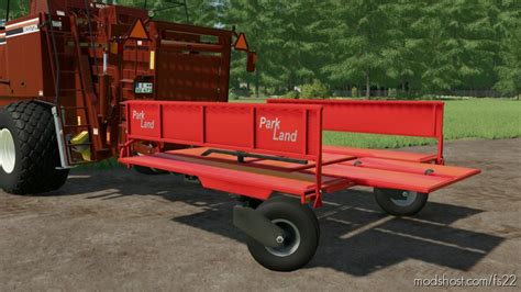 Parkland Bales Accumulator For Hesston 4900 Farming Simulator 22 Mod