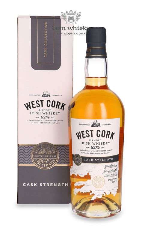 West Cork Blended Irish Whiskey Cask Strength 62 0 7l Dom Whisky