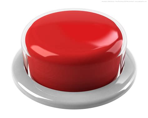  13 3D Button Icon Images - Push Button Icon, Big Red ...