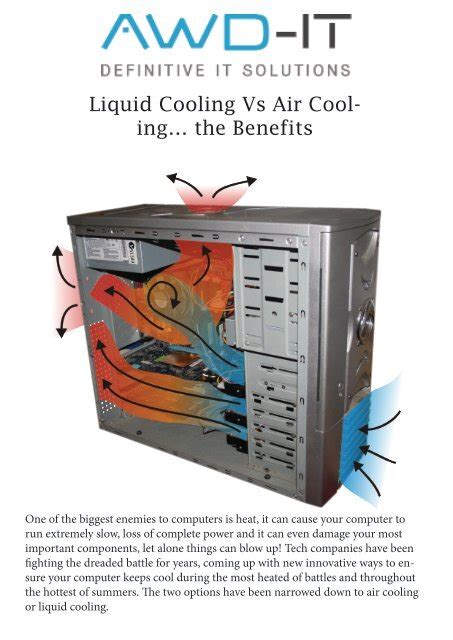 Liquid Cooling Vs Air Cooling The Benefits