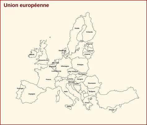 Carte Europe Vierge Png 6 Png Image Pour Carte Europe