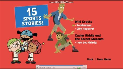 Pbs Kids 15 Sports Stories 2021 Dvd Menu Walkthrough Youtube