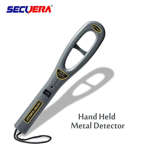 The military has been using. Simple Opration Security hand held Metal Detector Wand For ...