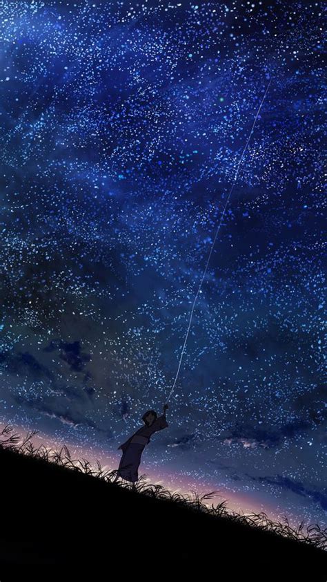 301 Best Anime Night Sky Images On Pinterest Backgrounds